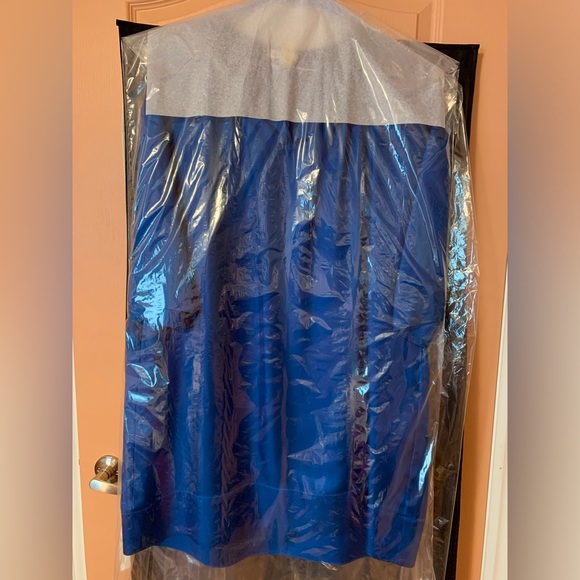 Lilysilk Silk Twill Oversized Dress S, blue - Picture 5 of 5